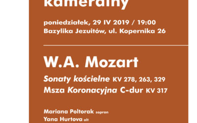Koncert Kameralny – Msza „Koronacyjna” C-dur W. A.
